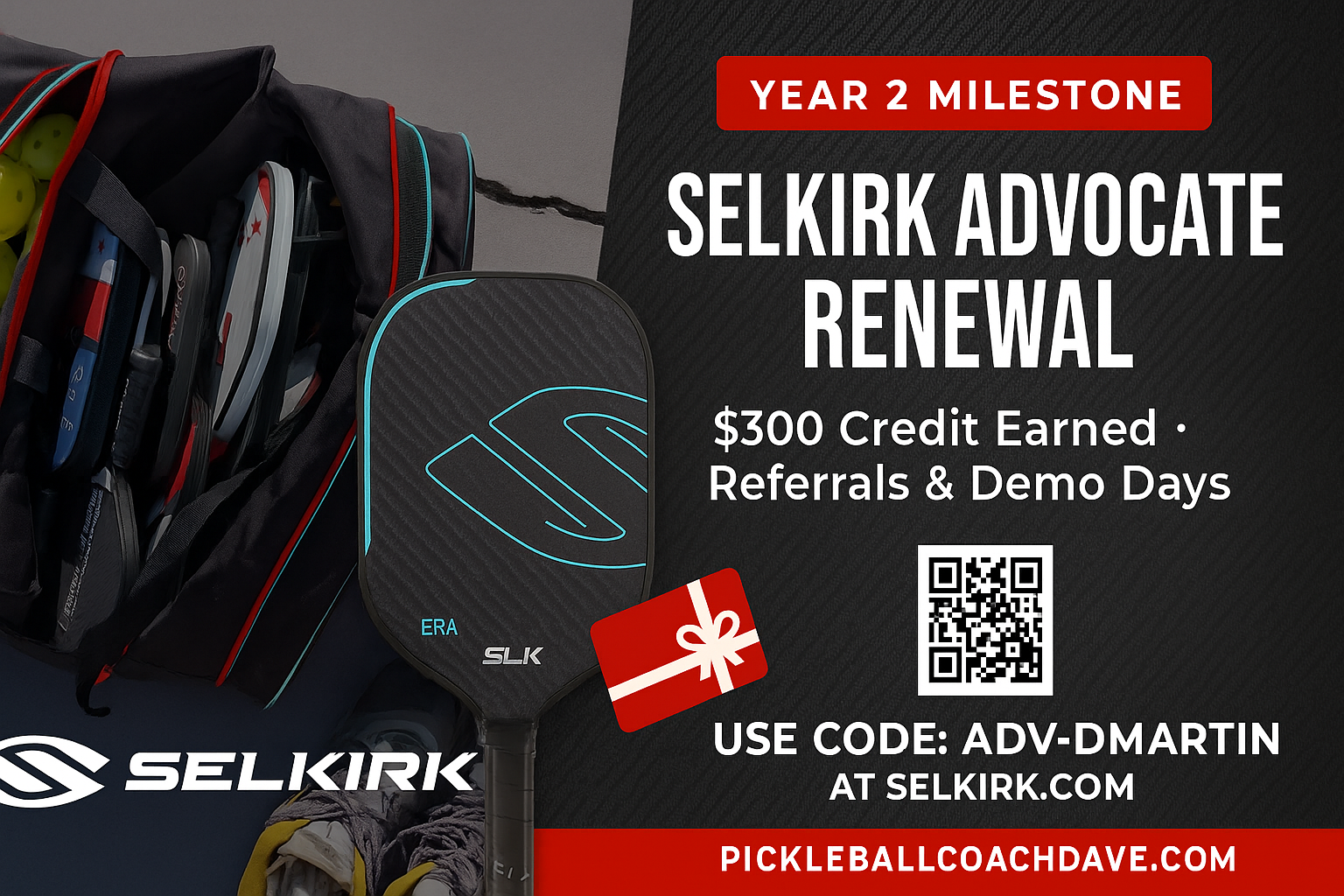 🎉 I’m Officially a Selkirk Advocate for Year 2 – And Here’s What’s New!